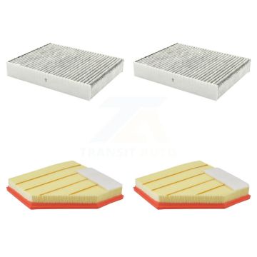 2x Air + 2x Cabin Filter (4 Total) Kit For BMW 330i xDrive 340i 230i 430i Gran Coupe 440i KFL-103364