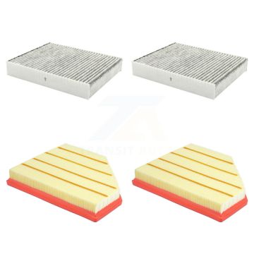 2x Air + 2x Cabin Filter (4 Total) Kit For 2019 BMW 330i xDrive GT 2.0L KFL-103365