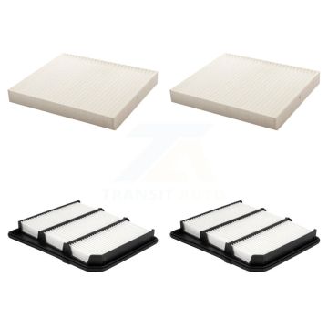 2x Air + 2x Cabin Filter (4 Total) Kit For Nissan TITAN KFL-103367