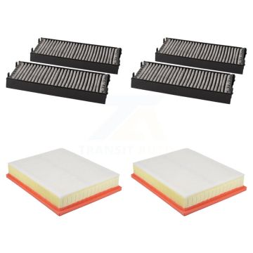 2x Air + 2x Cabin Filter (4 Total) Kit For BMW X5 KFL-103376