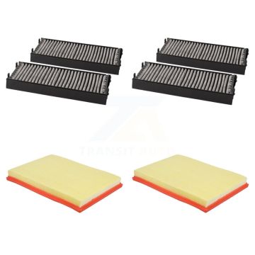 2x Air + 2x Cabin Filter (4 Total) Kit For BMW X5 KFL-103381