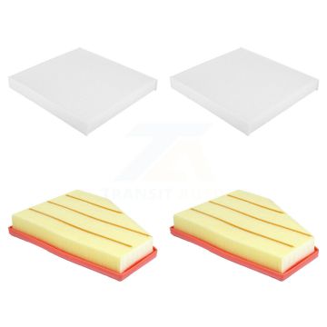 2x Air + 2x Cabin Filter (4 Total) Kit For 2021 Jeep Grand Cherokee L 3.6L KFL-103383