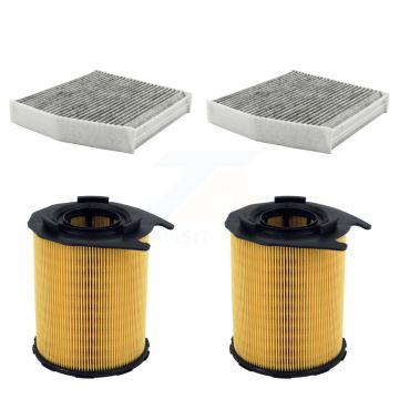 2x Air + 2x Cabin Filter (4 Total) Kit For Mercedes-Benz CLA45 AMG GLA45 2.0L KFL-103385