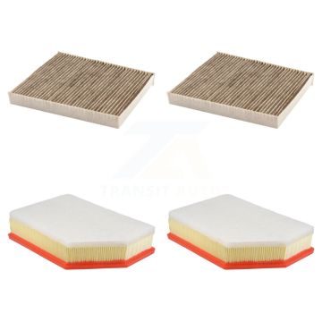 2x Air + 2x Cabin Filter (4 Total) Kit For GMC Chevrolet Sierra 2500 HD Silverado 3500 KFL-103393