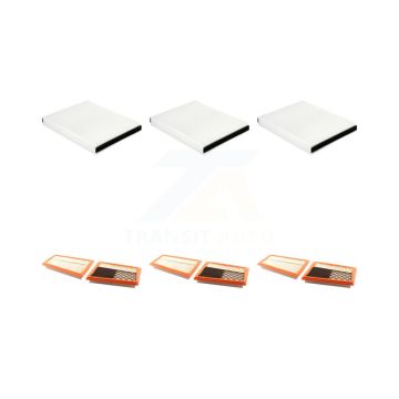 3x Air + 3x Cabin Filter (6 Total) Kit For 2012-2013 Mercedes-Benz ML350 3.0L KFL-103395