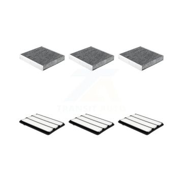 3x Air + 3x Cabin Filter (6 Total) Kit For INFINITI QX50 QX55 QX60 KFL-103406