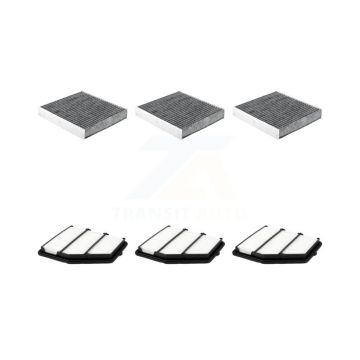 3x Air + 3x Cabin Filter (6 Total) Kit For Nissan Altima KFL-103407
