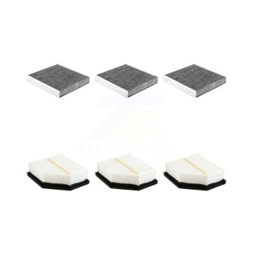 3x Air + 3x Cabin Filter (6 Total) Kit For Nissan Rogue KFL-103410