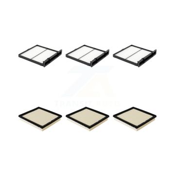 3x Air + 3x Cabin Filter (6 Total) Kit For Subaru Forester WRX KFL-103417