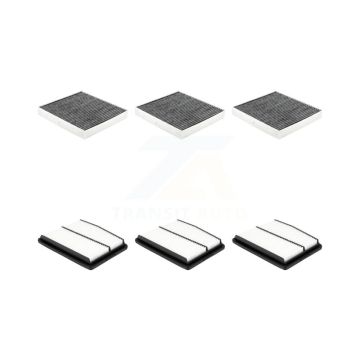 3x Air + 3x Cabin Filter (6 Total) Kit For Hyundai Tucson Kia Santa Fe Sportage Sorento KFL-103419