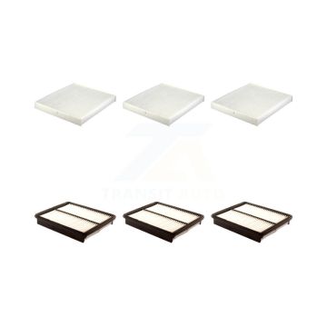 3x Air + 3x Cabin Filter (6 Total) Kit For Kia Optima KFL-103430