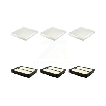 3x Air + 3x Cabin Filter (6 Total) Kit For Kia Optima KFL-103431