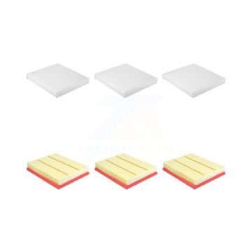 3x Air + 3x Cabin Filter (6 Total) Kit For 2019-2023 Ford Ranger 2.3L KFL-103441