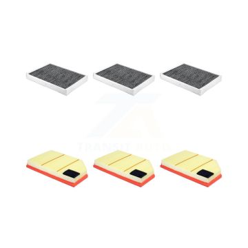 3x Air + 3x Cabin Filter (6 Total) Kit For Volvo XC60 S60 V60 Cross Country XC70 S80 KFL-103446