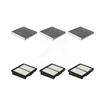 3x Air + 3x Cabin Filter (6 Total) Kit For INFINITI M37 Q70 Q70L KFL-103449