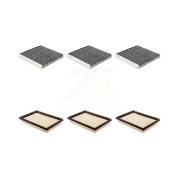 3x Air + 3x Cabin Filter (6 Total) Kit For INFINITI Q70 Q70L M56 2 Required KFL-103450