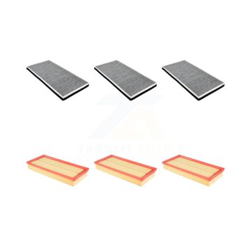 3x Air + 3x Cabin Filter (6 Total) Kit For 2010-2013 Land Rover Range 2 Required KFL-103453
