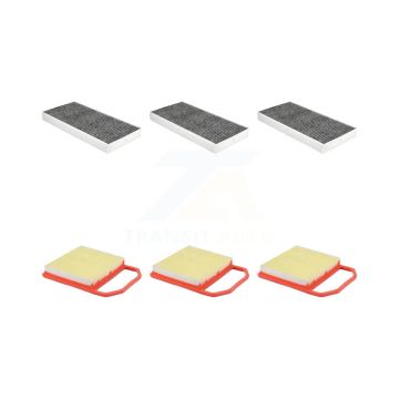 3x Air + 3x Cabin Filter (6 Total) Kit For 2017-2020 Mercedes-Benz SLC43 AMG KFL-103458