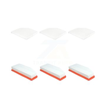 3x Air + 3x Cabin Filter (6 Total) Kit For Jeep Cherokee Grand 2.0L KFL-103462