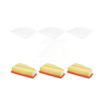 3x Air + 3x Cabin Filter (6 Total) Kit For Jeep Cherokee KFL-103463
