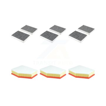 3x Air + 3x Cabin Filter (6 Total) Kit For BMW X5 X7 X6 530i xDrive 540i 530e 540d 740e KFL-103468