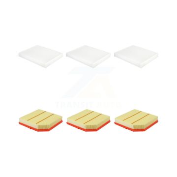 3x Air + 3x Cabin Filter (6 Total) Kit For Volvo XC40 KFL-103472
