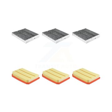 3x Air + 3x Cabin Filter (6 Total) Kit For Mercedes-Benz GLB250 A220 A250 GLB35 AMG A35 KFL-103473