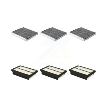3x Air + 3x Cabin Filter (6 Total) Kit For Hyundai Kona KFL-103475
