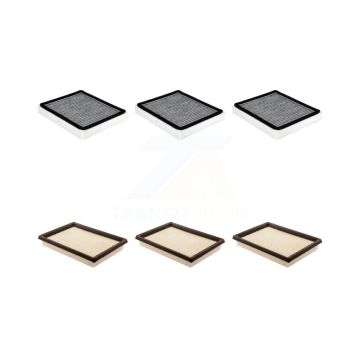3x Air + 3x Cabin Filter (6 Total) Kit For INFINITI Q50 Q60 QX70 KFL-103477