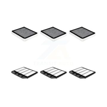 3x Air + 3x Cabin Filter (6 Total) Kit For 2016-2024 INFINITI QX80 KFL-103479