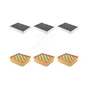 3x Air + 3x Cabin Filter (6 Total) Kit For Volvo XC60 S60 V60 XC70 Cross Country KFL-103484