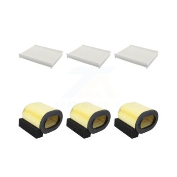 3x Air + 3x Cabin Filter (6 Total) Kit For Ford F-350 Super Duty F-250 F-450 F-550 6.7L KFL-103490