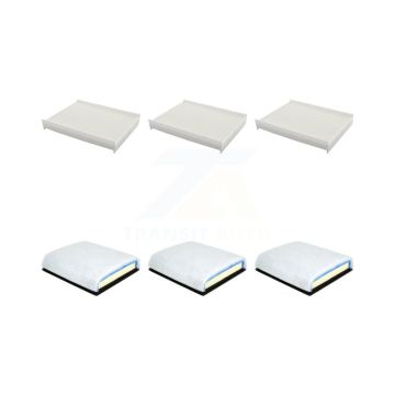 3x Air + 3x Cabin Filter (6 Total) Kit For Ford F-350 Super Duty F-250 F-450 F-550 F-600 KFL-103493