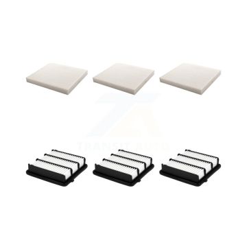 3x Air + 3x Cabin Filter (6 Total) Kit For 2018-2022 Honda Accord 2.0L with Turbocharged KFL-103502