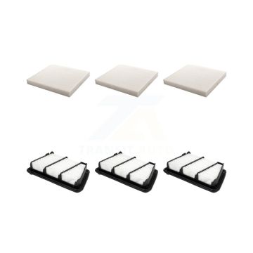 3x Air + 3x Cabin Filter (6 Total) Kit For 2019 Honda CR-V 2.4L KFL-103503