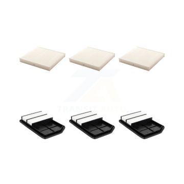 3x Air + 3x Cabin Filter (6 Total) Kit For Mitsubishi Outlander PHEV KFL-103507