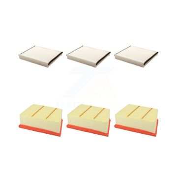3x Air + 3x Cabin Filter (6 Total) Kit For 2018-2019 Ford EcoSport 1.0L KFL-103514