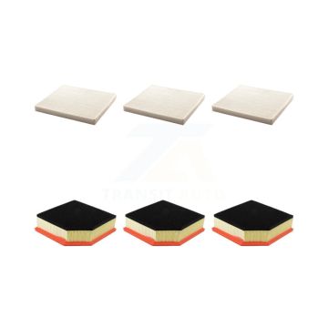 3x Air + 3x Cabin Filter (6 Total) Kit For 2007-2014 Volvo XC90 3.2L KFL-103517