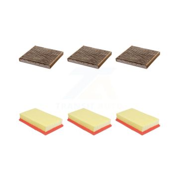3x Air + 3x Cabin Filter (6 Total) Kit For 2016 Jaguar XF 3.0L KFL-103521