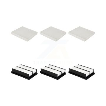 3x Air + 3x Cabin Filter (6 Total) Kit For Kia Seltos KFL-103530