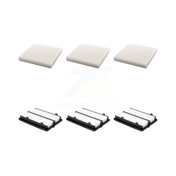 3x Air + 3x Cabin Filter (6 Total) Kit For Acura RDX KFL-103534