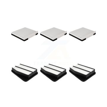 3x Air + 3x Cabin Filter (6 Total) Kit For 2023 Kia Stinger 2.5L KFL-103541