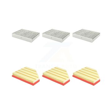 3x Air + 3x Cabin Filter (6 Total) Kit For 2019 BMW 330i xDrive GT 2.0L KFL-103544