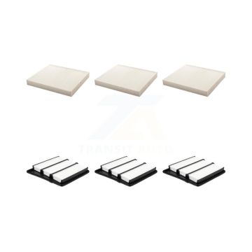 3x Air + 3x Cabin Filter (6 Total) Kit For Nissan NV2500 NV3500 TITAN XD KFL-103547