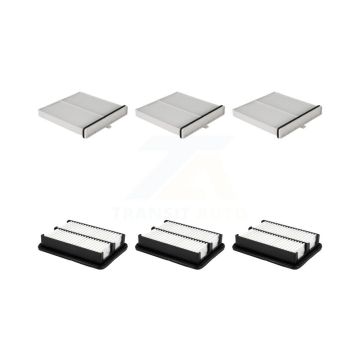 3x Air + 3x Cabin Filter (6 Total) Kit For Toyota Yaris iA Scion KFL-103553