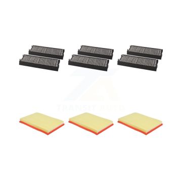 3x Air + 3x Cabin Filter (6 Total) Kit For BMW X5 KFL-103560