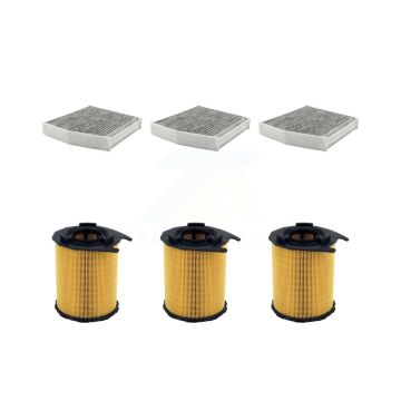 3x Air + 3x Cabin Filter (6 Total) Kit For Mercedes-Benz CLA45 AMG GLA45 2.0L KFL-103564