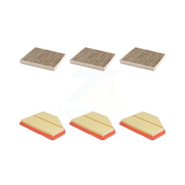 3x Air + 3x Cabin Filter (6 Total) Kit For 2016-2019 Chevrolet Volt KFL-103566
