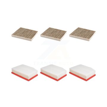 3x Air + 3x Cabin Filter (6 Total) Kit For GMC Chevrolet Silverado 1500 Sierra 2500 HD XL KFL-103571