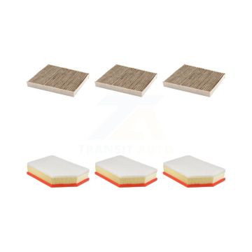 3x Air + 3x Cabin Filter (6 Total) Kit For GMC Chevrolet Sierra 2500 HD Silverado 3500 KFL-103572